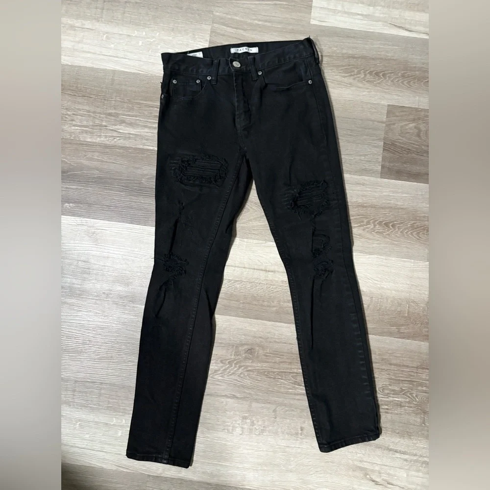 Men’s Pacsun Black Distressed Skinny Jeans